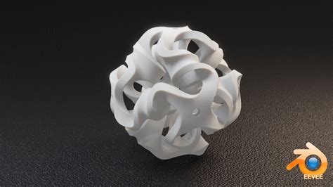 Artstation 3d Printable Math Art Abstract Object