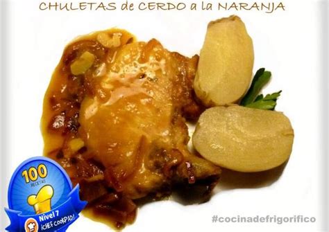 Chuletas De Cerdo A La Naranja Receta De Jose Carlos Daries Cookpad