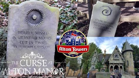 The Curse At Alton Manor Theming Queue Line 2023 At Alton Towers