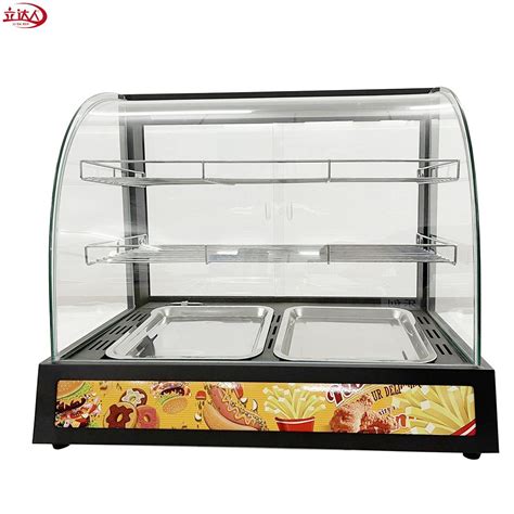 Showcase Warmer Kfc Used Glass Food Warmer Display Showcase Fried