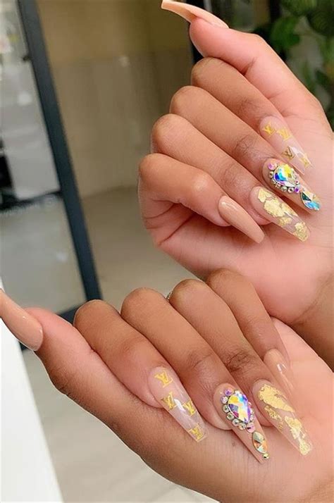 Top Nude Gel Coffin Nails Design For Summer Nails Fashionsum