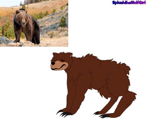 Grizzly Bear By Splashthewolfgirl On Deviantart