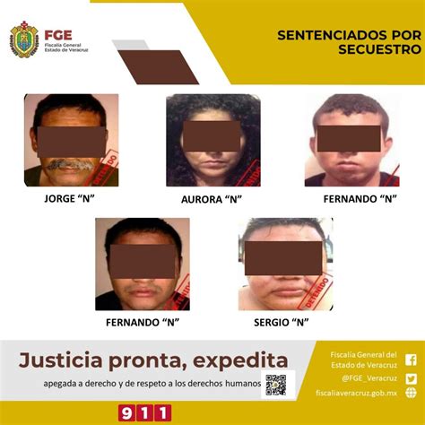 Obtiene Fge Cinco Sentencias Condenatorias En Contra De Secuestradores