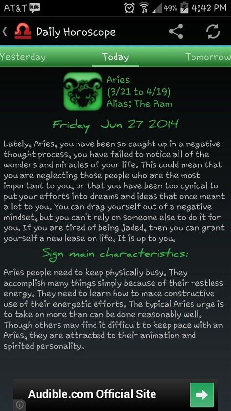 Pin By Queen Bree On Aries Daily Horoscopes Aries Daily Horoscope