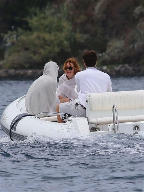 Lindsay Lohan Bikini Candids Ischia Italy July CelebMafia