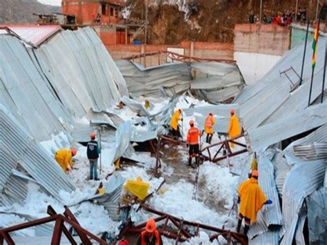 Tres Estudiantes Mueren Tras Granizada En Bolivia Primera Emisi N