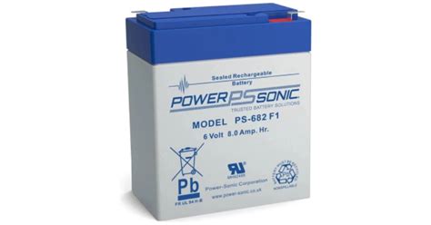 PowerSonic 6V 8Ah AGM MAKS POWER