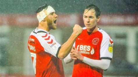 Watch Fleetwood Town 2 1 Peterborough United Highlights Fleetwood