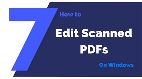 Edit A Scanned Pdf Online And Compress