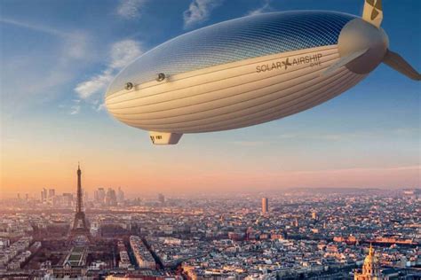 Solar Airship One Ce Dirigeable Solaire Hydrog Ne Va Faire Un Tour