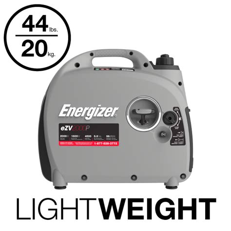 Energizer Ezv2000p 2000w Gas Powered Portable Inverter