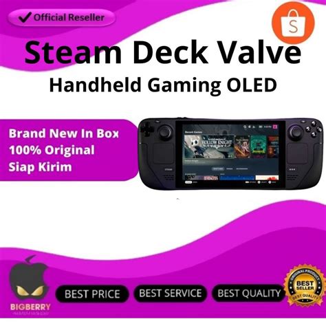 Jual Steam Deck Valve Handheld Gaming OLED 256GB 512GB 1TB LCD Shopee