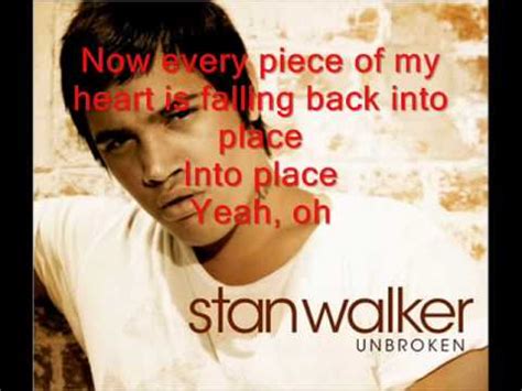 Stan Walker Unbroken Lyrics Youtube