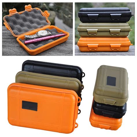 Outdoor Shockproof Waterproof Boxes Survival Airtight Case Holder For