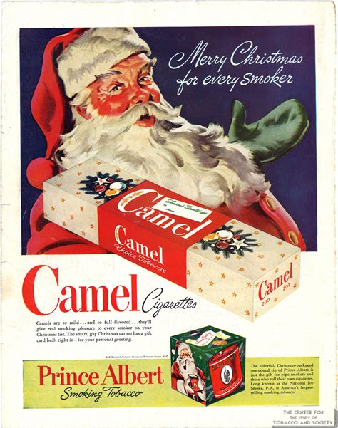 Camel Cigarettes And Prince Albert Smoking Tobacco Advertisement Life