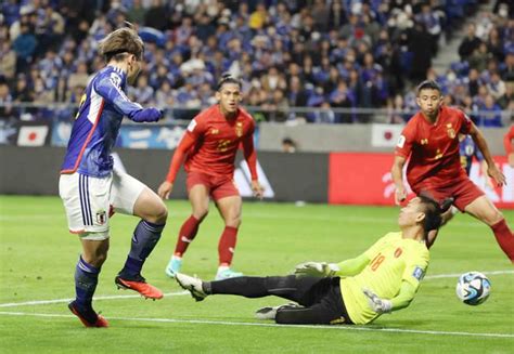 W杯アジア2：サッカー日本代表・森保ジャパン全試合 2023年～ 写真特集：時事ドットコム