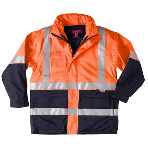 Jacket Brahma Platinum Hi Vis Dn Anti Static Flame Retardant Safeman