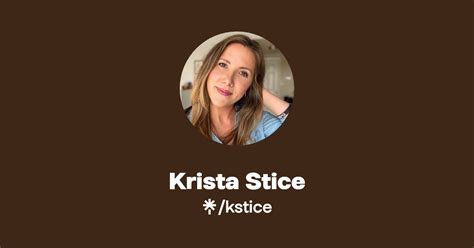 Krista Stice Instagram Linktree