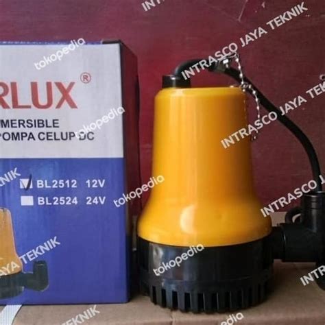 Jual Mesin Pompa Celup Air Kolam Ikan Airlux Dc 12 Volt Pump Celup