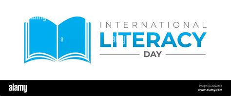 International Literacy Day Logo Icon Isolated Stock Vector Image & Art ...