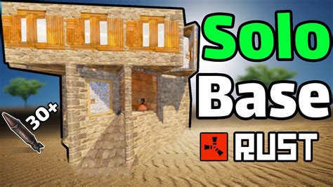 The Best New Solo Rust Base Design 2023 Youtube