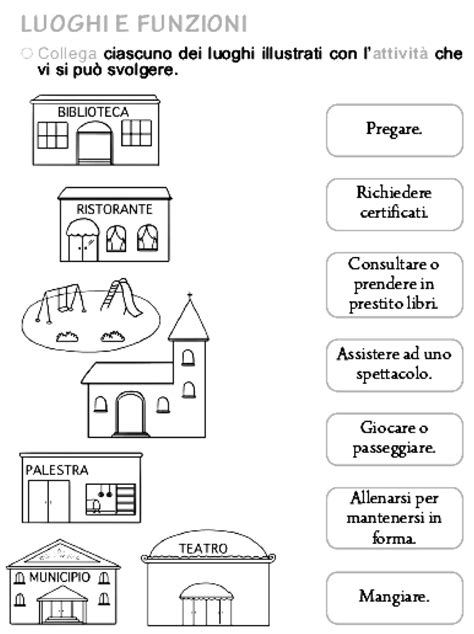 Le Funzioni Degli Spazi Della Casa Worksheet Artofit