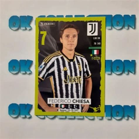 CALCIATORI PANINI CAMPIONATO 2023 2024 Figurina Juventus Federico