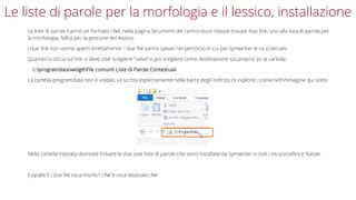 Come Fare A Liste Di Parole In Symwriter2 PPT