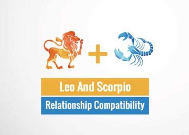 Leo And Scorpio Relationship Compatibility - Revive Zone