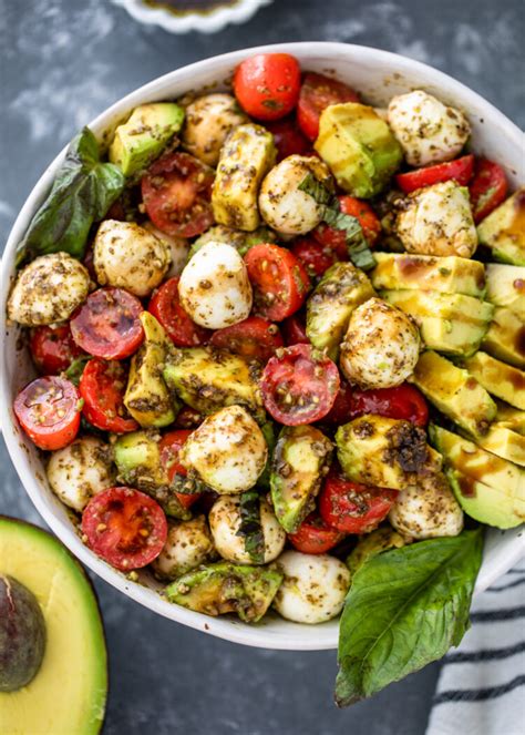 Avocado Caprese Salad Gimme Delicious