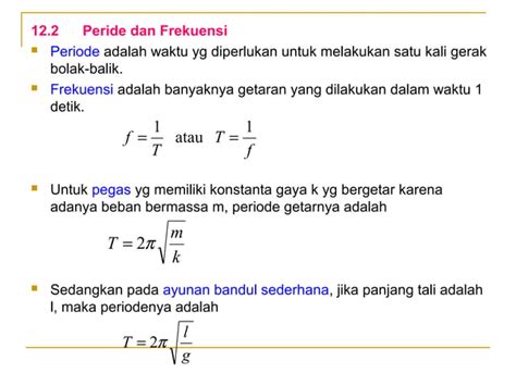 Gerak Harmonik Sederhana Ppt