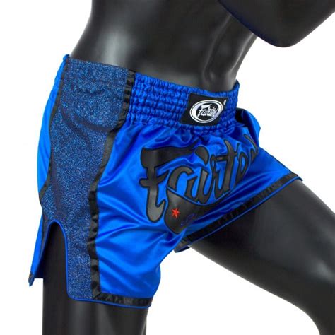 Тайские шорты Fairtex (BS-1702 blue)