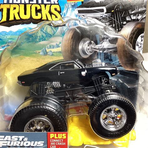 未使用に近いホットウィール ダッジ チャージャー R T ワイルドスピード FAST FURIOUS モンスタートラック Hot Wheels Monster Trucks ワイスピの
