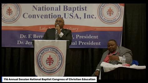 116th Annual Session National Baptist Congress Of Christian Education Youtube