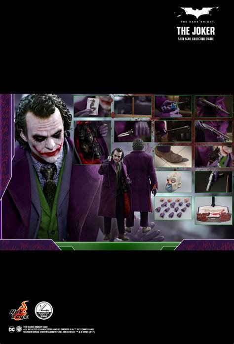 Hot Toys The Joker Batman The Dark Knight QS010 1 4