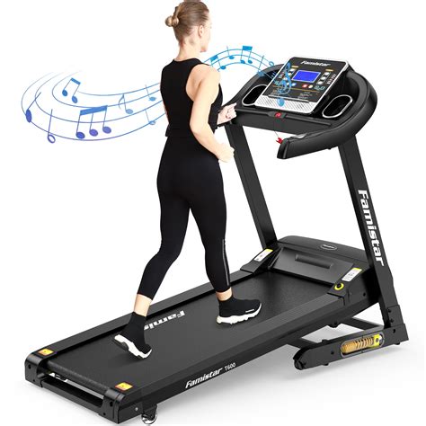 Famistar T600 Folding Electric Treadmill With 15 Level Auto Incline