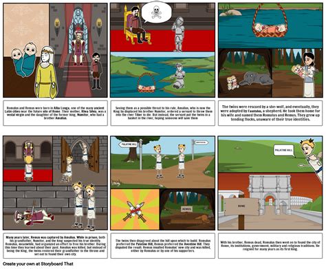 Romulus And Remus Storyboard By D Dec