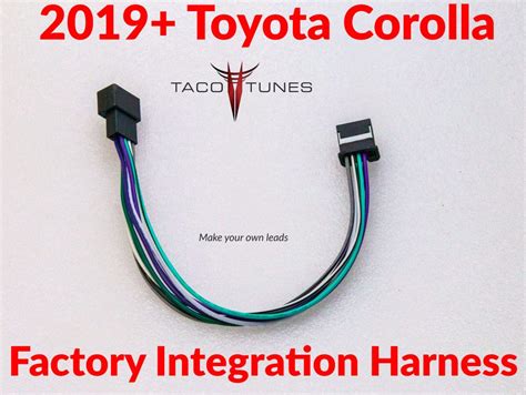 2019 Toyota Corolla Add Amplifiers To Factory Stereo Plug And Play