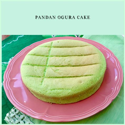 Resep Pandan Ogura Cake