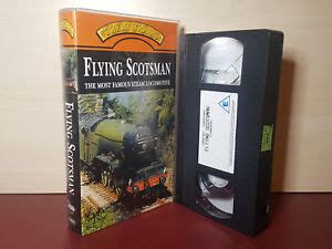 Great Trains Flying Scotsman Steam Locomotive Pal Vhs Video Tape