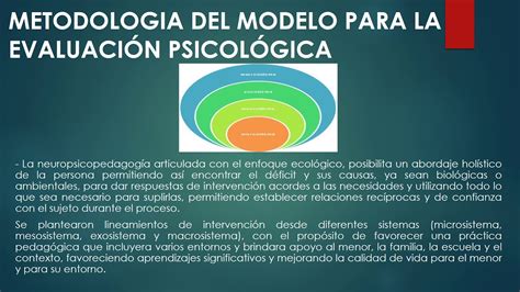 Postulados Y Metodologias Para Evaluacion Psicologica De Los Modelos