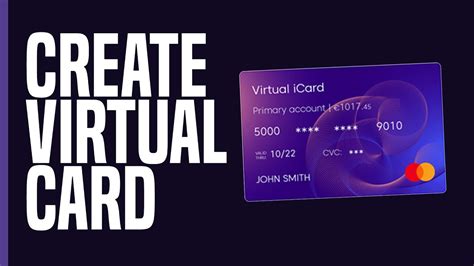 How To Get A Virtual Card For Free Create Your Own Virtual Card