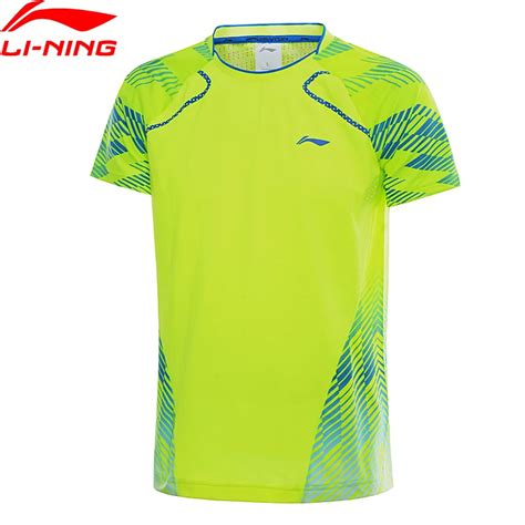 Li Ning Men S Badminton Competition T Shirts At Dry Breathable Comfort