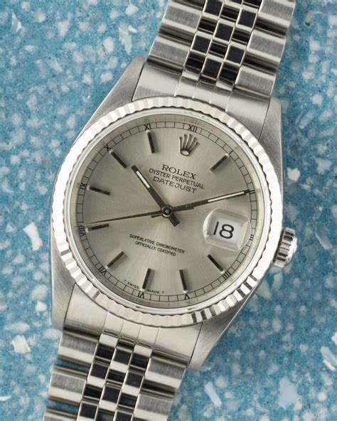 Rolex Datejust Ref 16234 Full Set Referenza Del Tempo