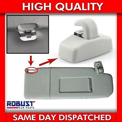 Sun Visor Hook Clip Bracket For Skoda Fabia Octavia Superb Roomster