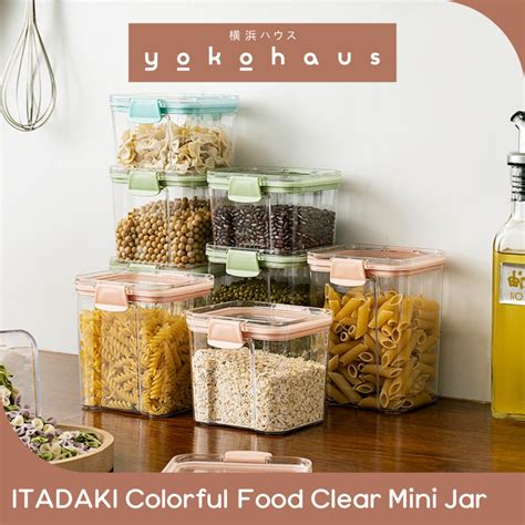 Jual Yokohaus Itadaki Toples Makanan Ringan Estetis Wadah Simpan