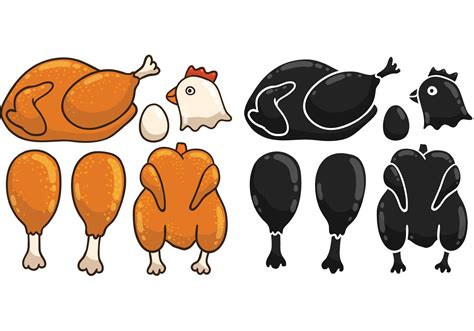 Cartoon Chicken Vectors 82468 Vector Art At Vecteezy