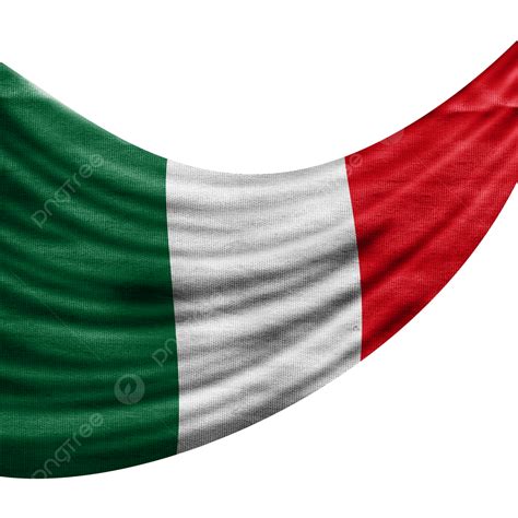 Bandera De Italia Ondeando Con Textura PNG Italia Bandera Europa