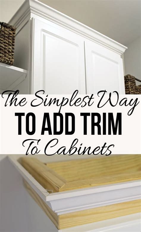 The Easiest Way To Install Crown Molding On Cabinets Artofit