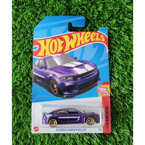 Jual HOT WHEELS 20 DODGE CHARGER HELLCAT UNGU PURPLE Shopee Indonesia